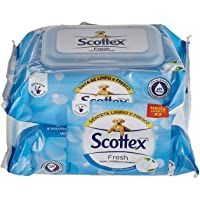 Los mejores  - Scottex Fresh Papel Higiénico Húmedo - 2 paquetes de 74 servicios